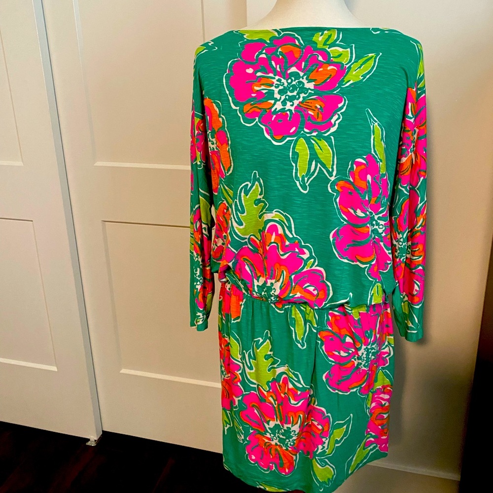 Lilly Pulitzer Cara Dress in Spearmint Fuzzy Navel